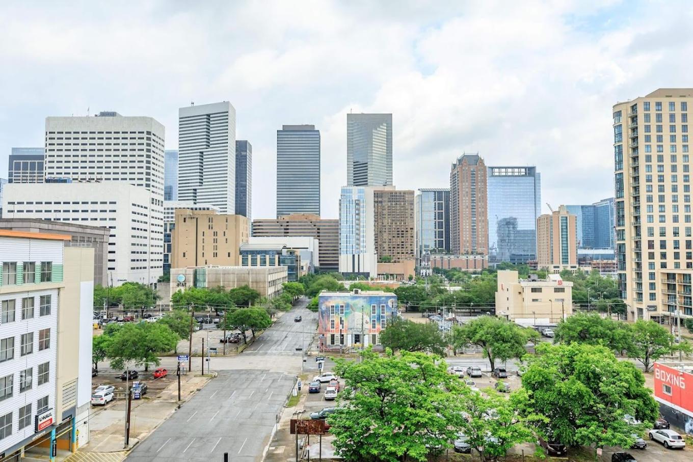 U3 Penthouse Houstonw Car Astros W Skyline-View Apartment ภายนอก รูปภาพ